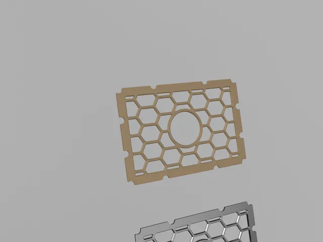 Grill for 6x9 with 2.3 inch tweeter cutout