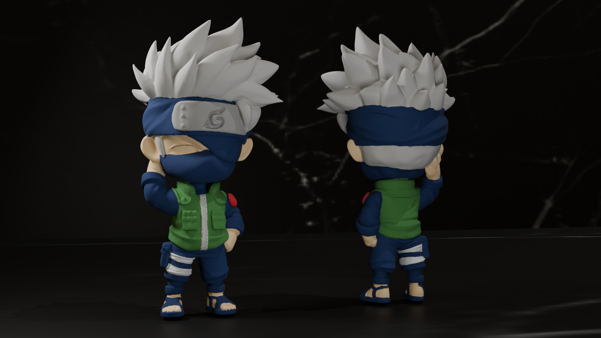 Chibi Kakashi - Naruto