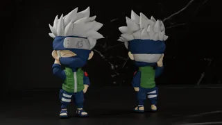 Chibi Kakashi - Naruto