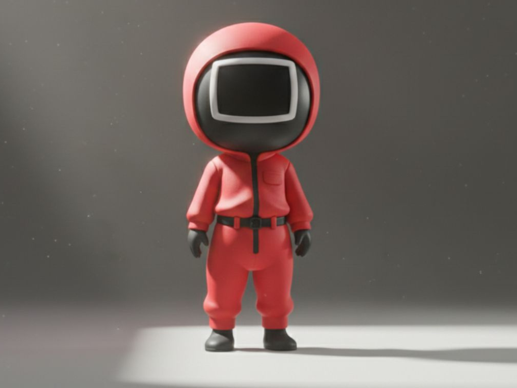 Guard from Squid Game