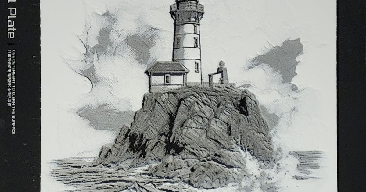 Light house hueforge by ultra download free stl model printables