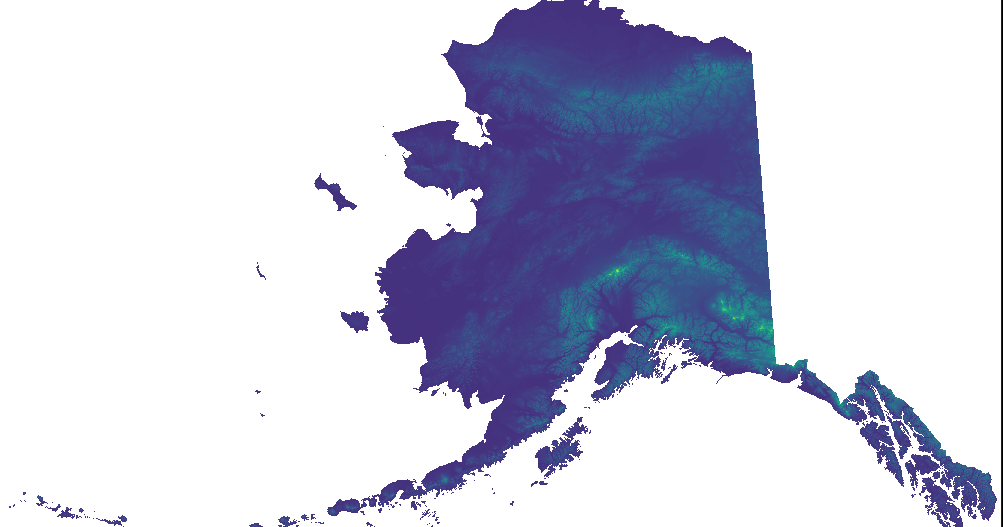 Alaska Topographic Relief Map by Schweizermaker | Download free STL ...