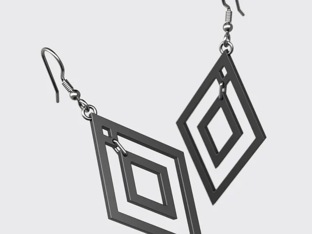 Rhombic Earrings