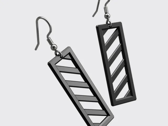 Rectangular Earrings