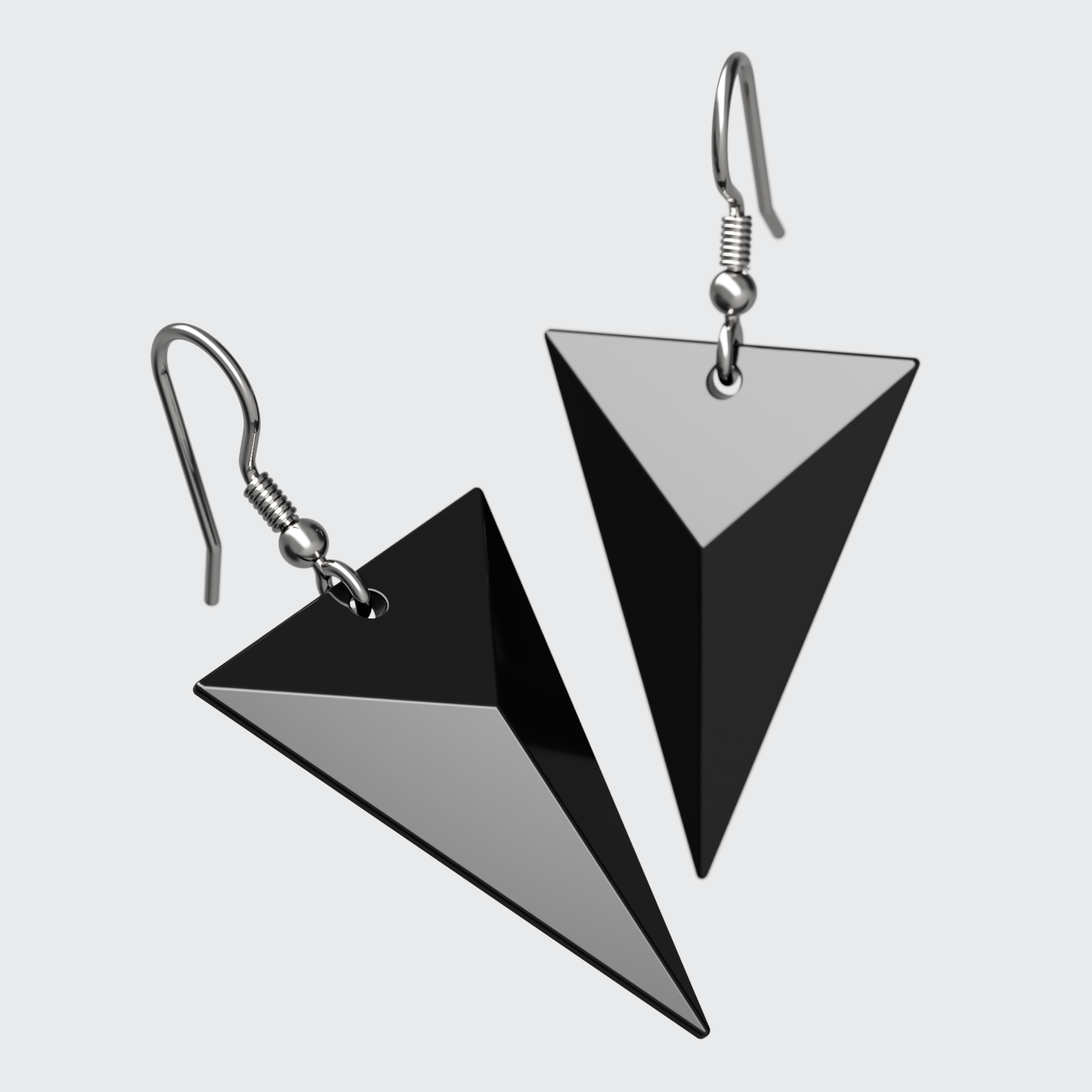 Pyramidal Earrings
