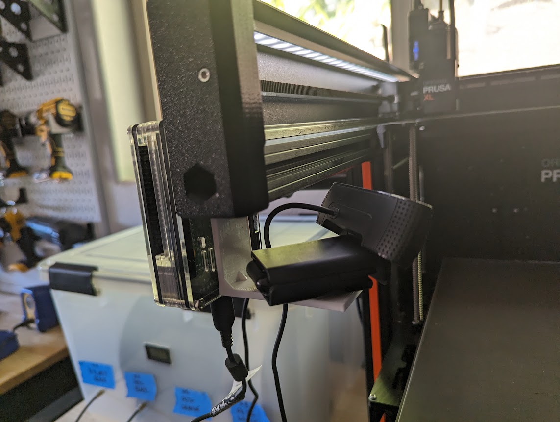 OctoPi and Webcam Mount