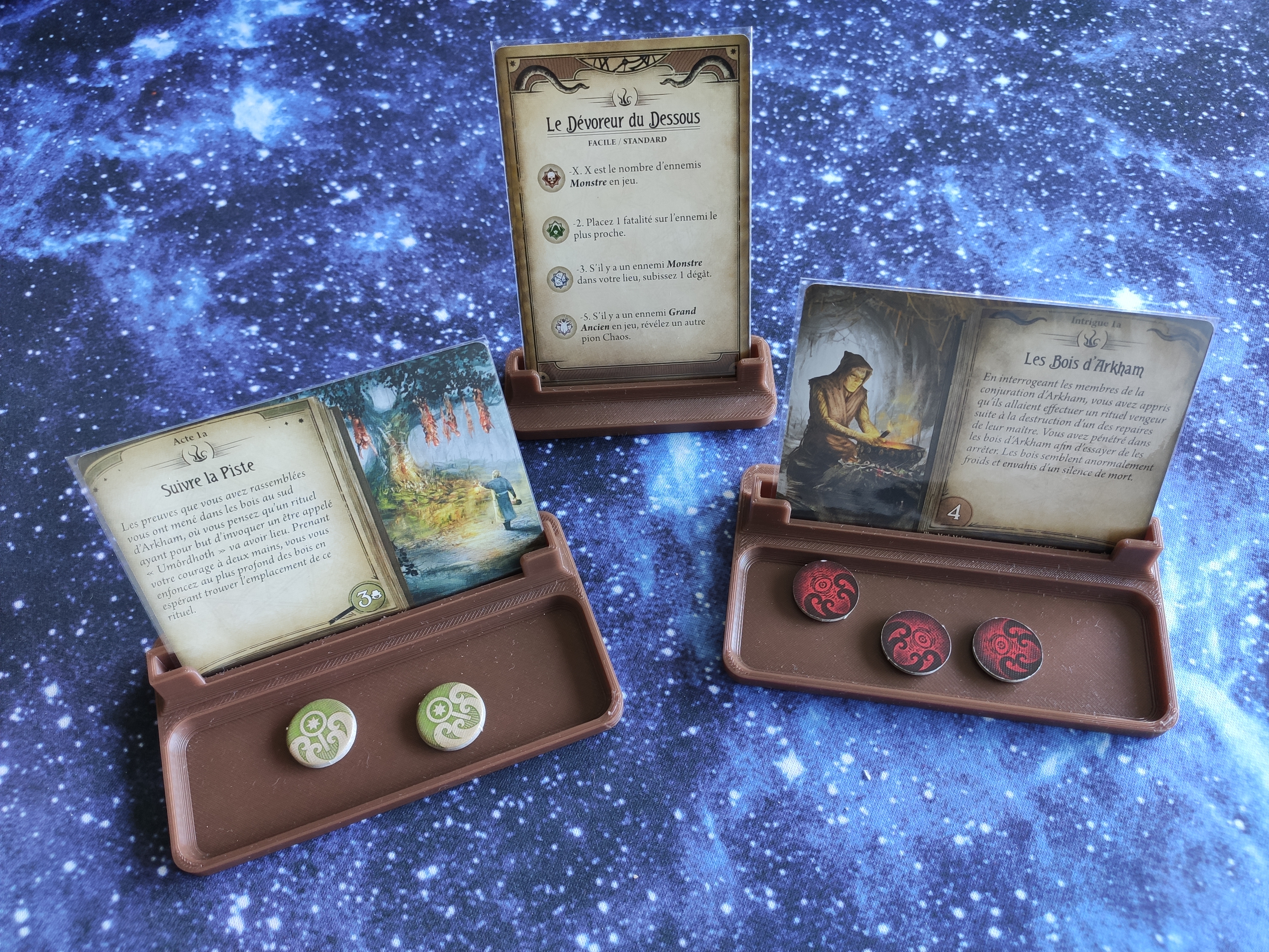 Arkham Horror LCG Agenda, Scenario reference and Act Holders