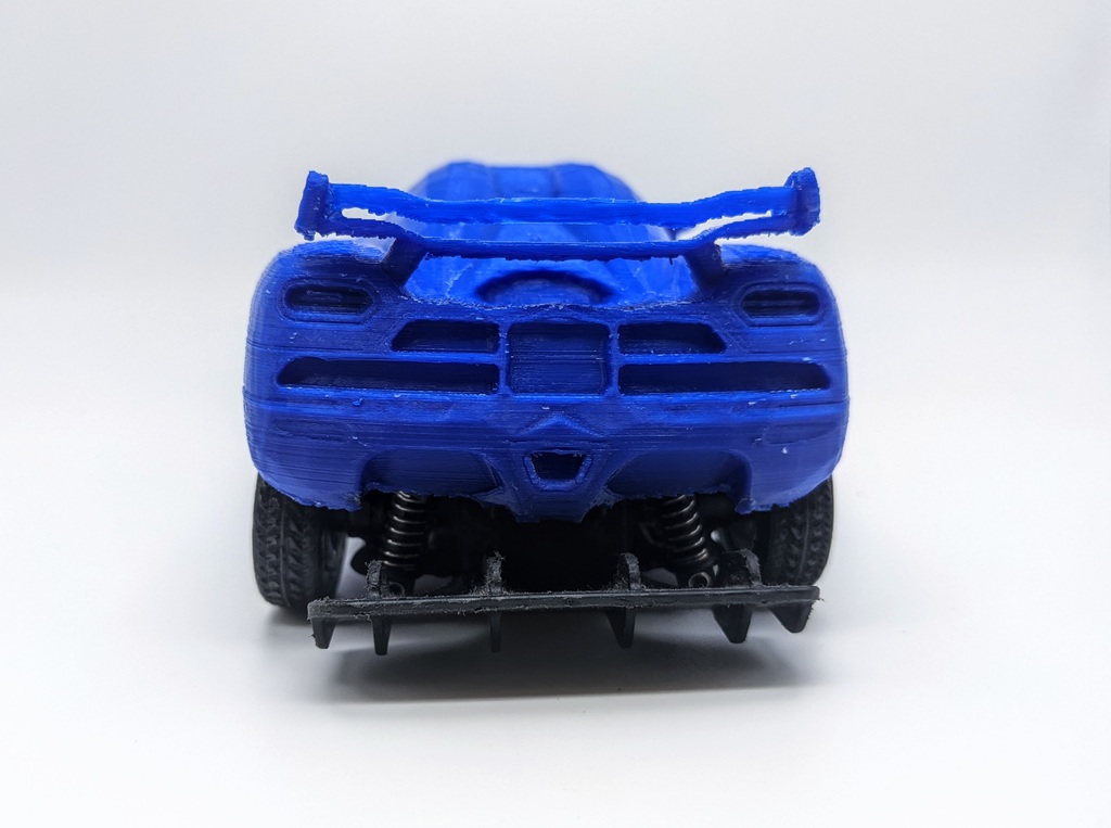 Koenigsegg Agera X 128 RC body by MucusLaser Download free STL model