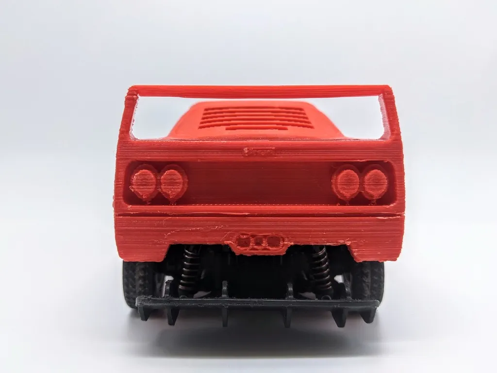 Ferrari F40 1:28 RC body by MucusLaser | Download free STL model