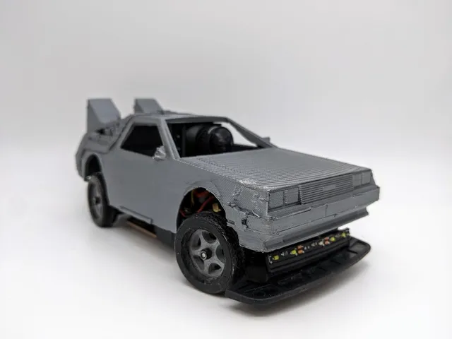 DMC DeLorean 1:28 RC body