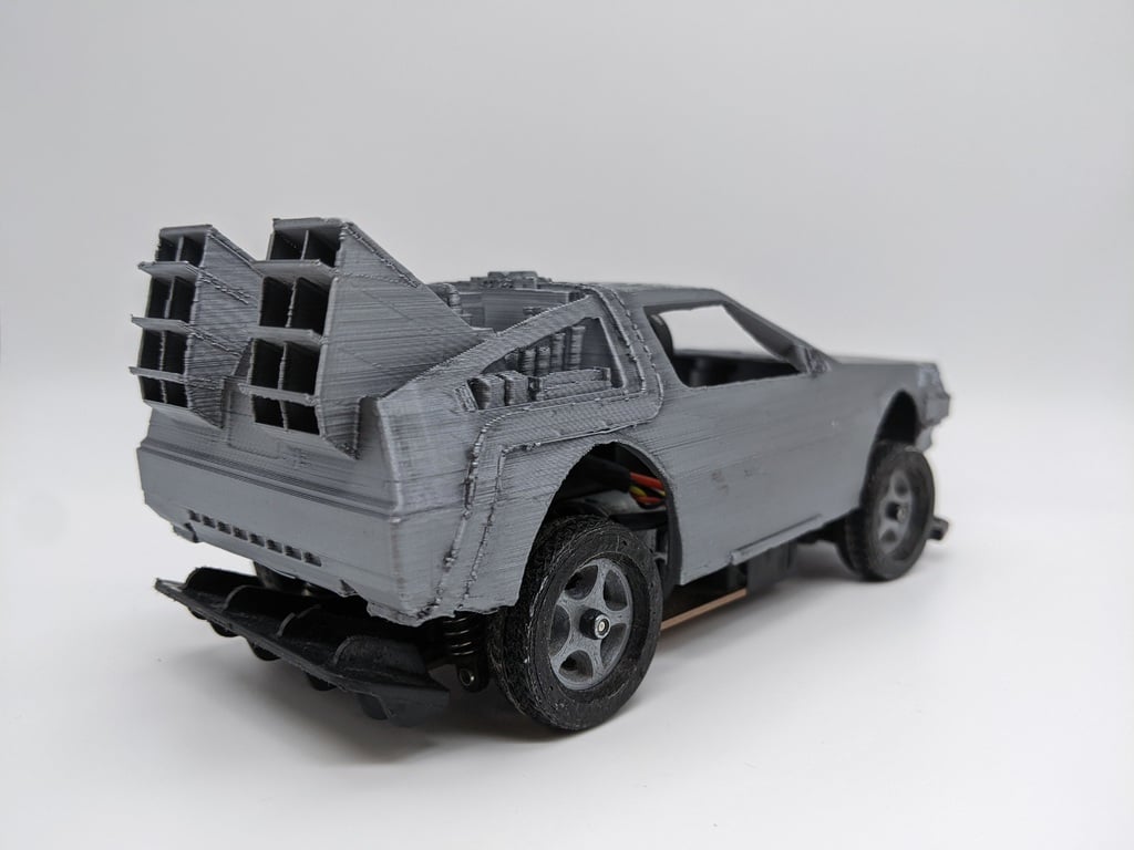 DMC DeLorean 1 28 RC body by MucusLaser Download free STL model Printables