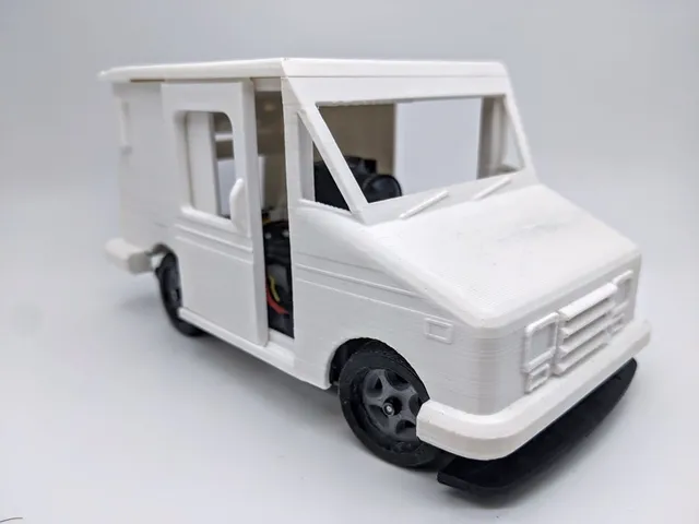 Mail Truck 1:28 RC body