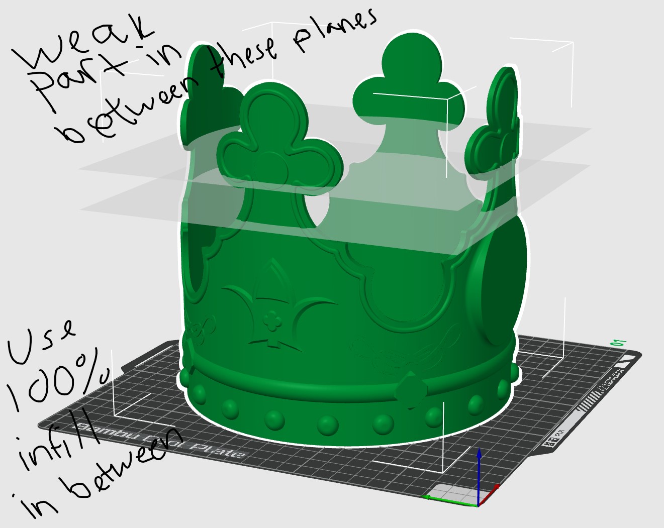 Burger King Crown by ortsac Download free STL model