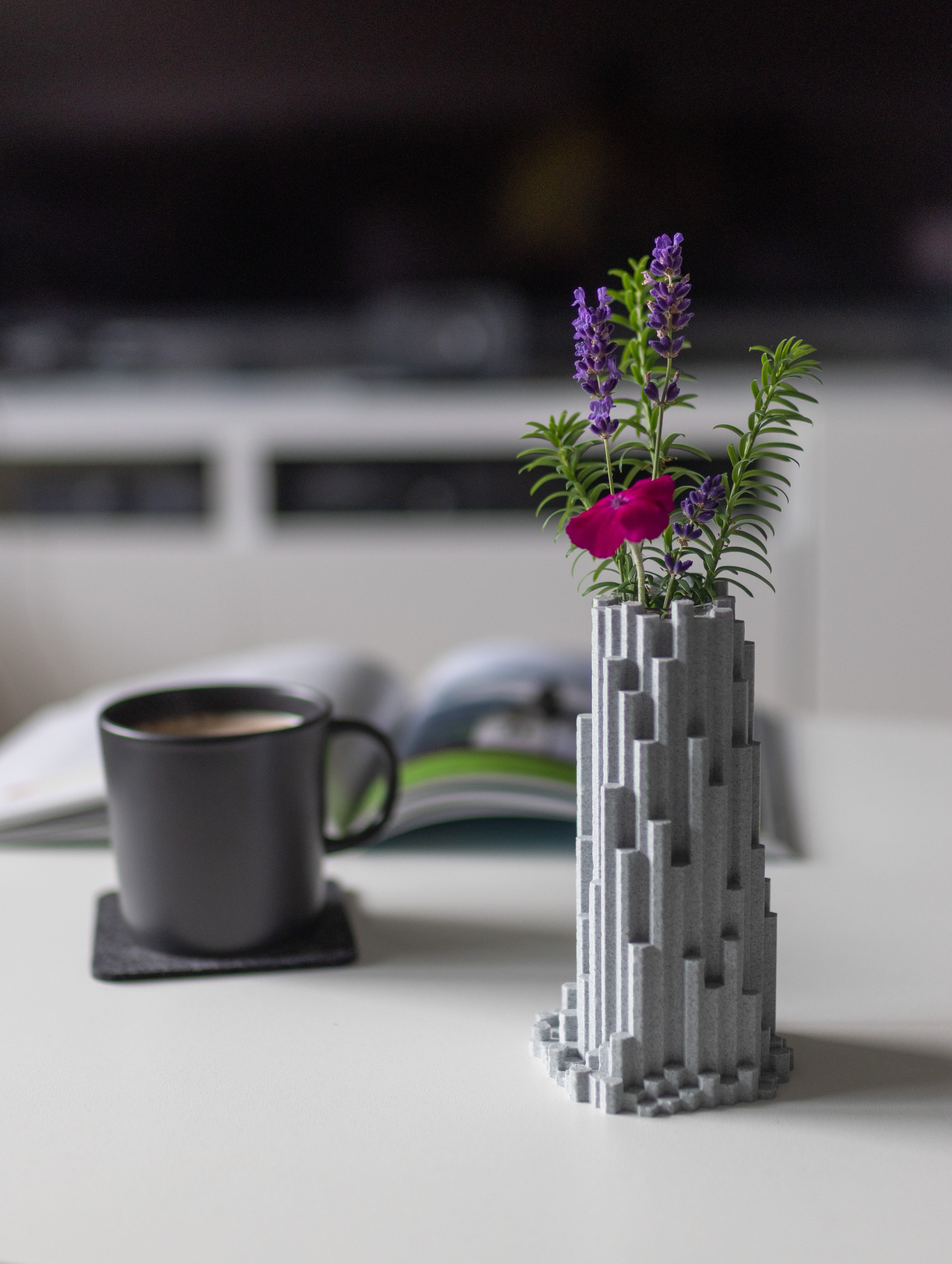 Vase #10 - Basalt Columnar Joints