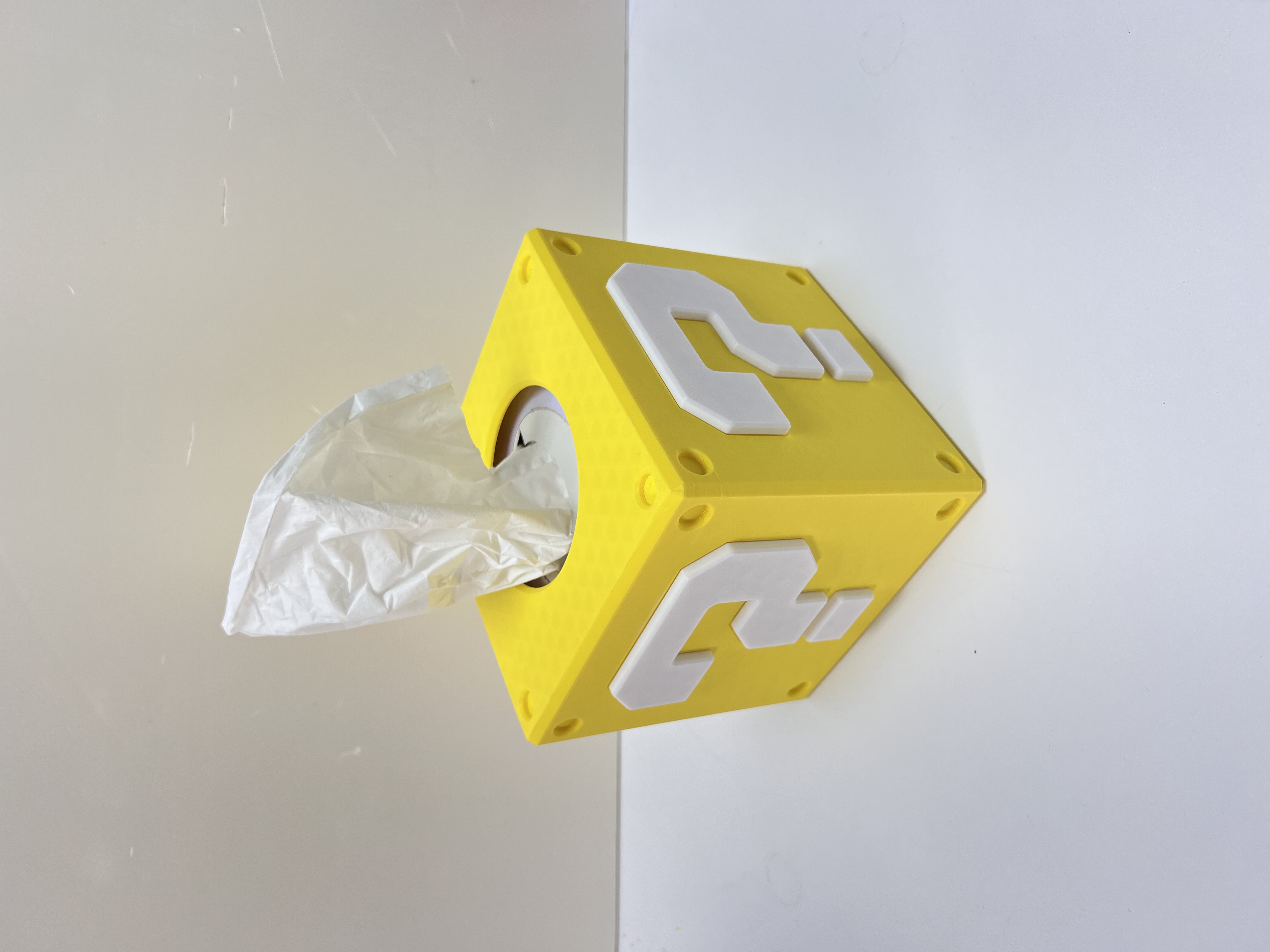 Bottom Cover for: Question Mark Block Tissue Box Cover by Flöri_xD ...