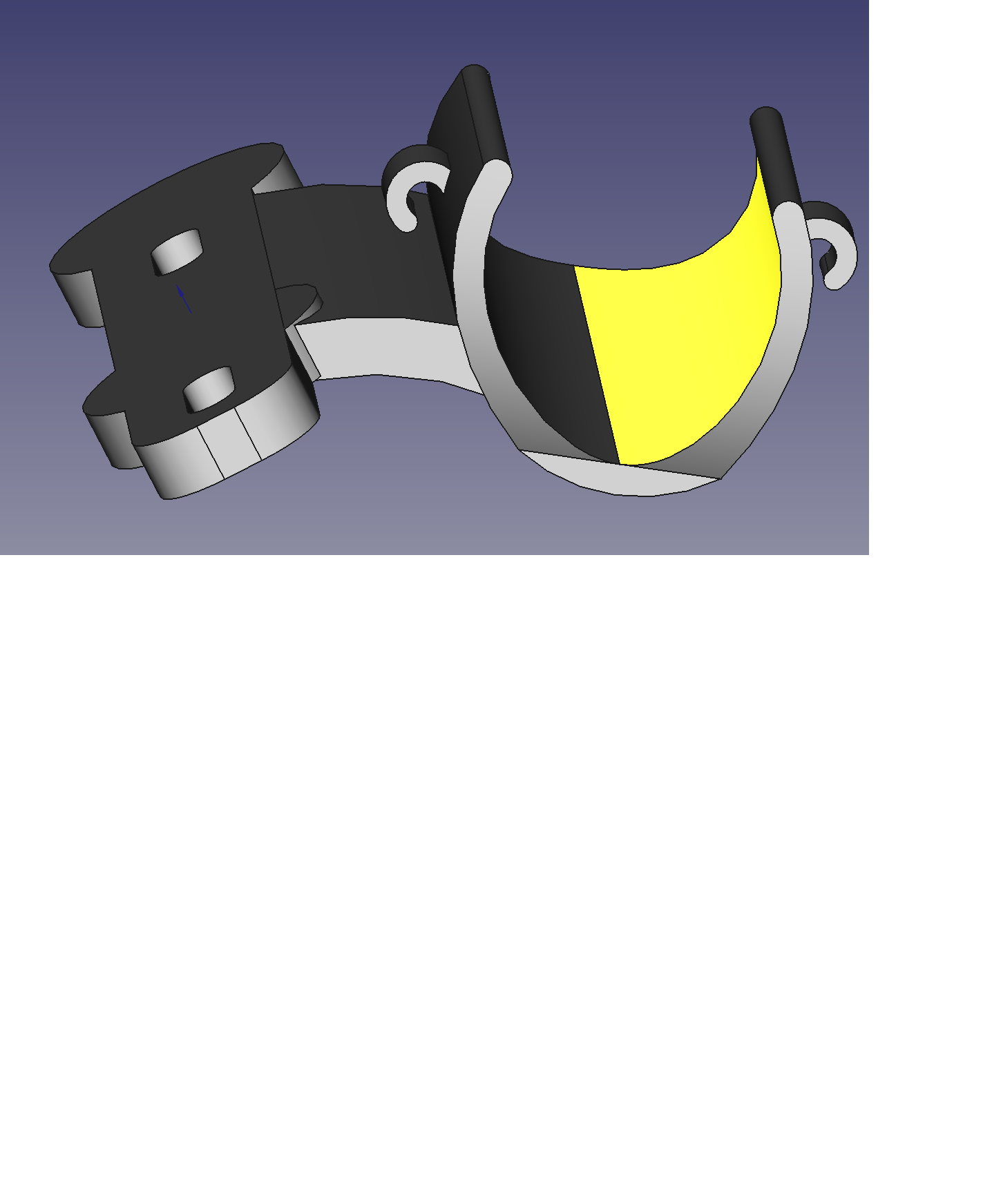 OneUp Pump Holder for Last Glen/Coal