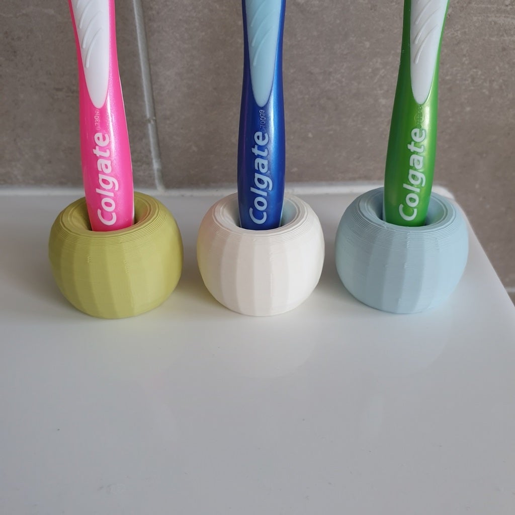 Miniatura 2 do modelo 3D Toothbrush stand holder