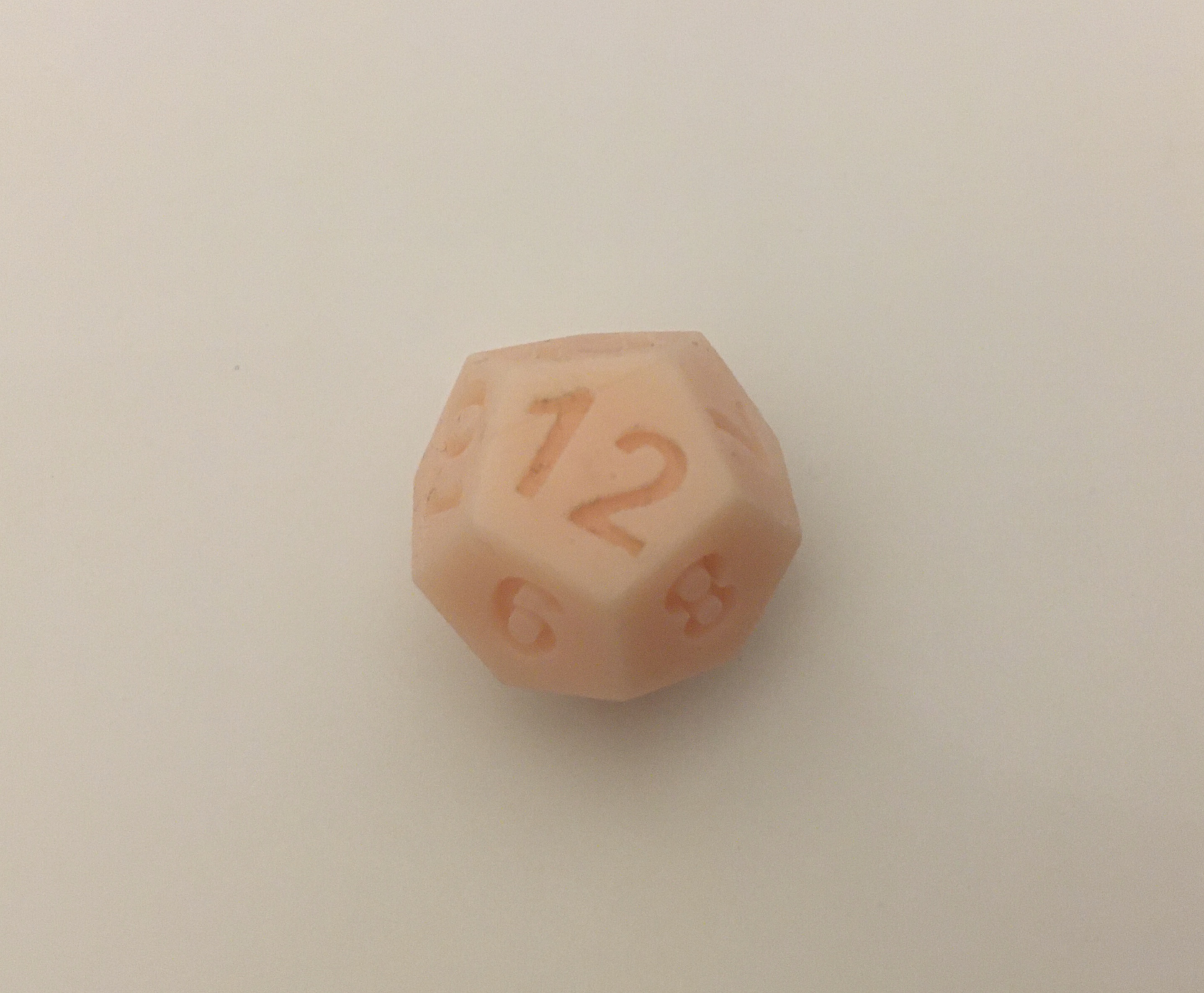 Dodecahedron D12 gaming dice