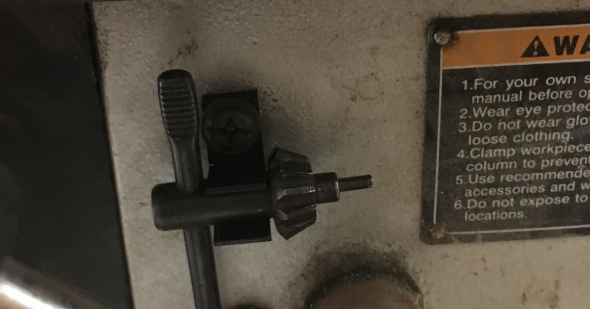 Craftsman Drill Press Chuck Key Holder by MrXman65 Download free STL