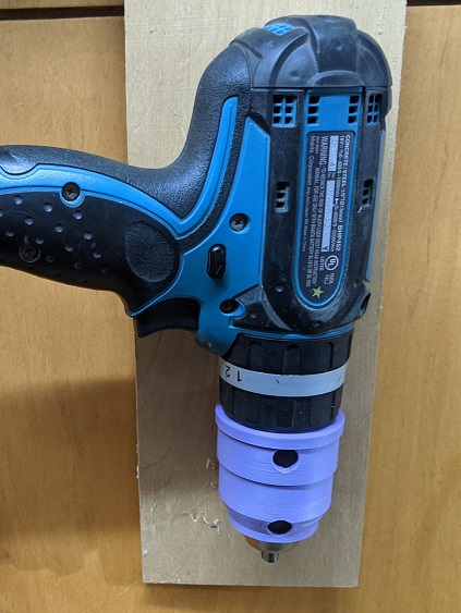 Makita Drill Keyless Chuck Holder Jacobs 500 Series Mount