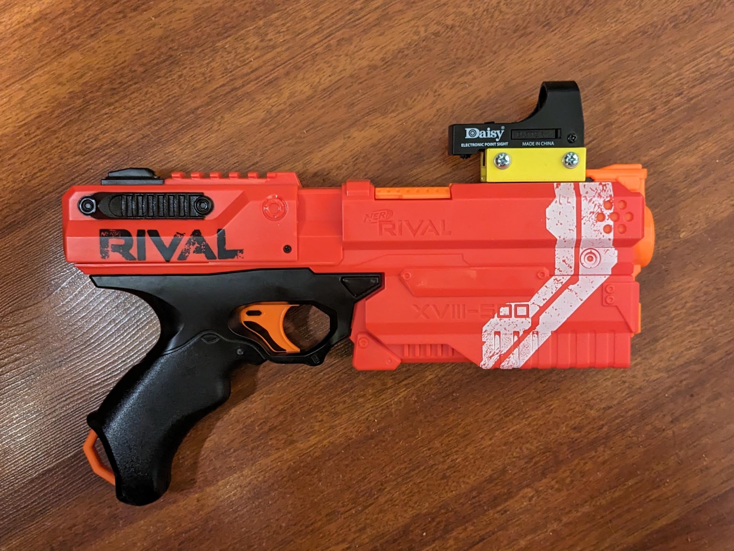 Daisy Red Dot Sight Bracket for Nerf Rival Kronos