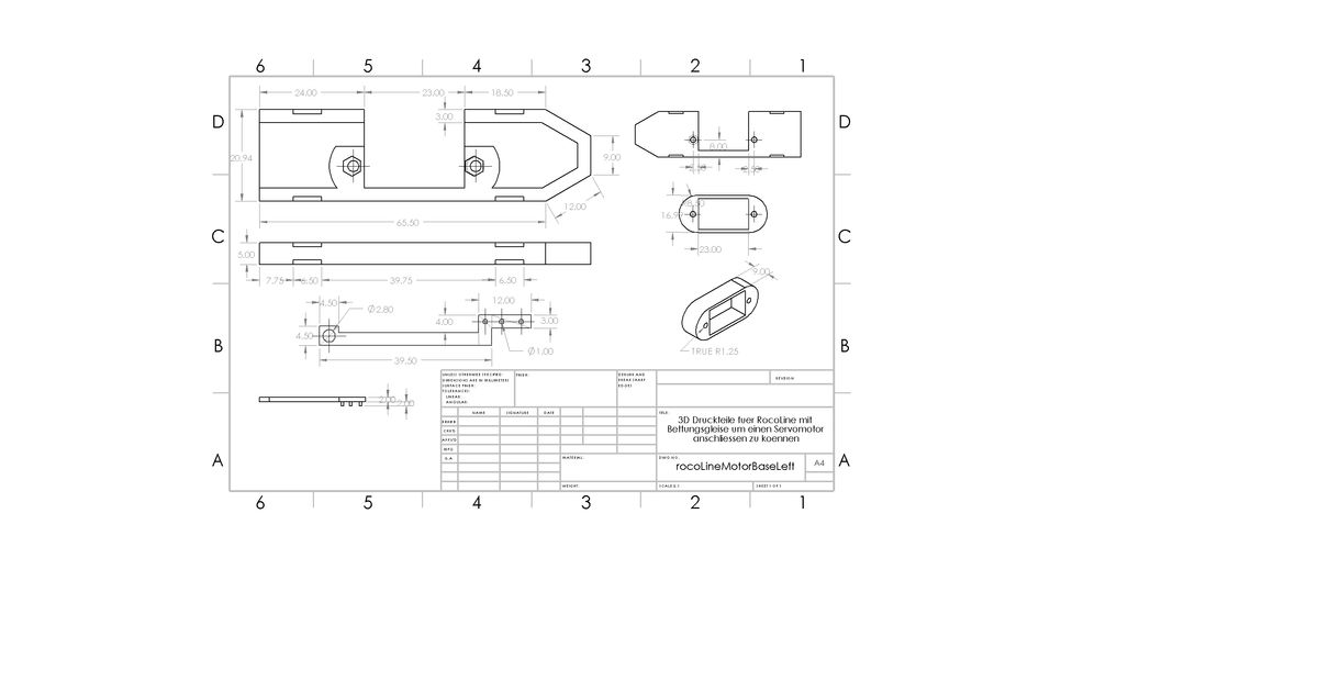 Roco Line Servo Weichen Antrieb By Fsr Download Free Stl Model Printables Com