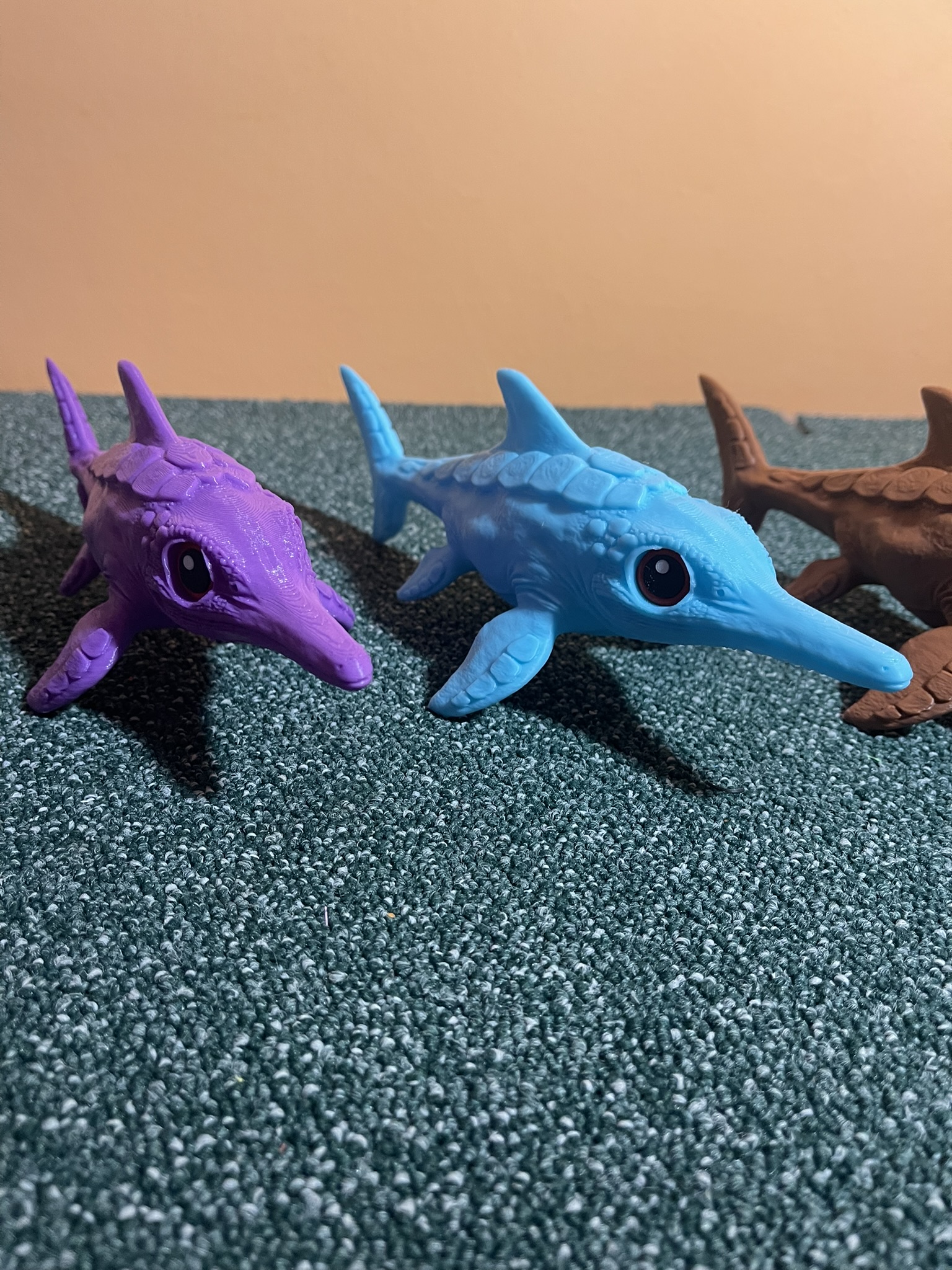 Cute Ichthyosaurus "Riptide" – CARTOON EDITION (noAMS) 3D model by ideat0m