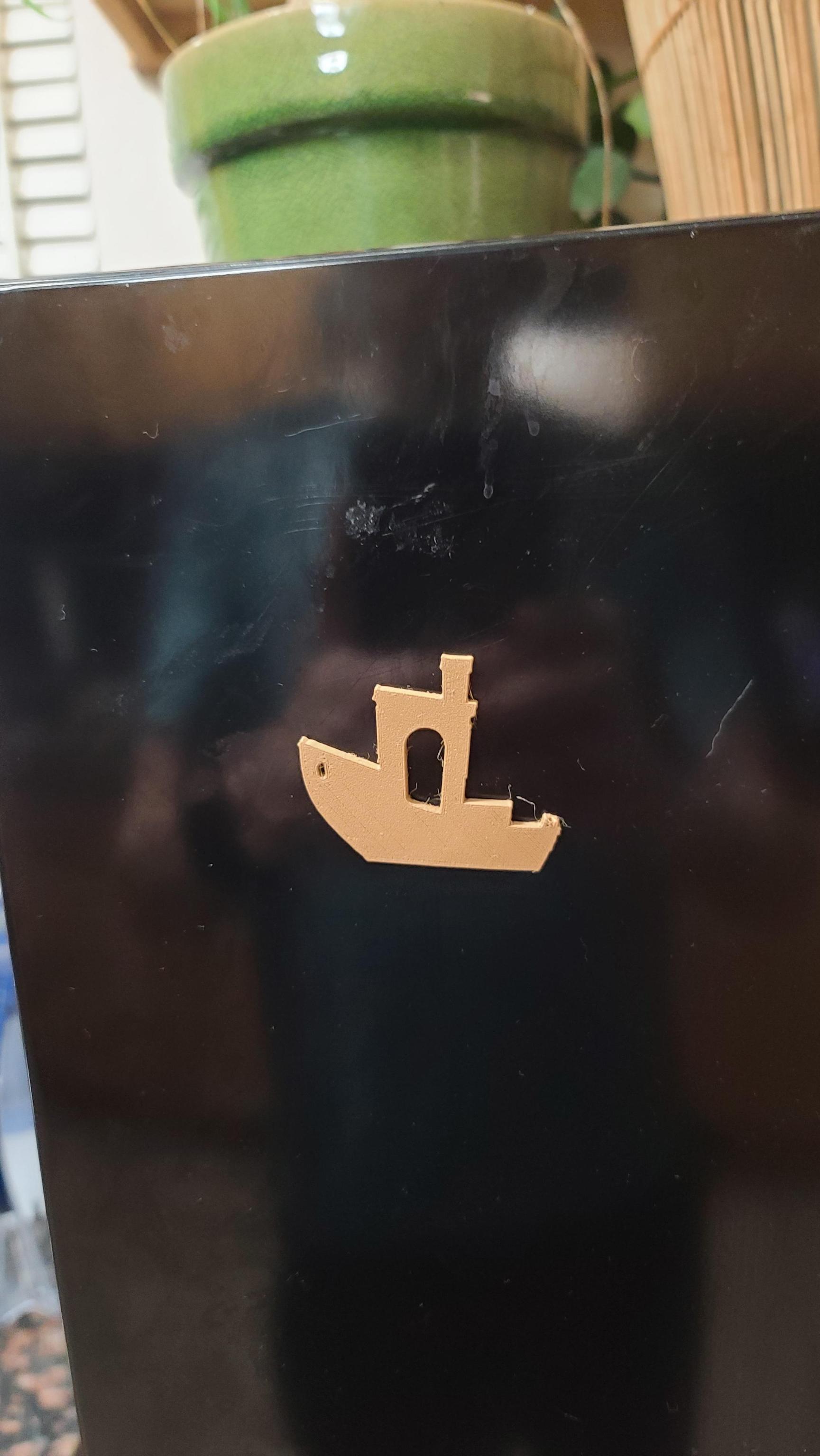 Magnetic Benchy - 10x3mm disc magnet insert 3D model thumbnail