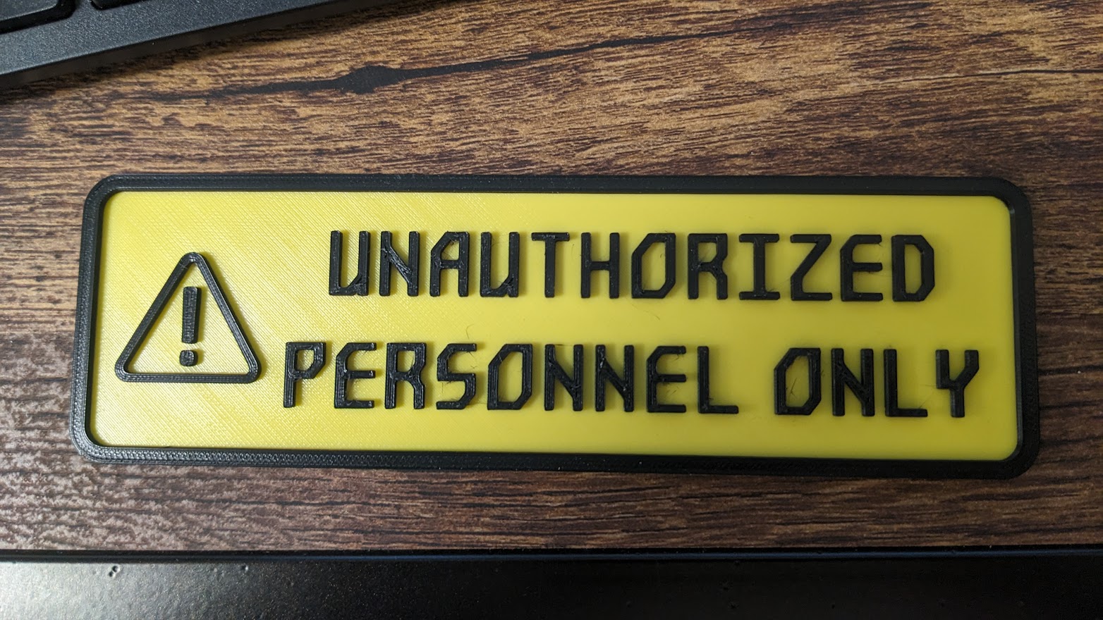 Unauthorized Personnel Only Sign