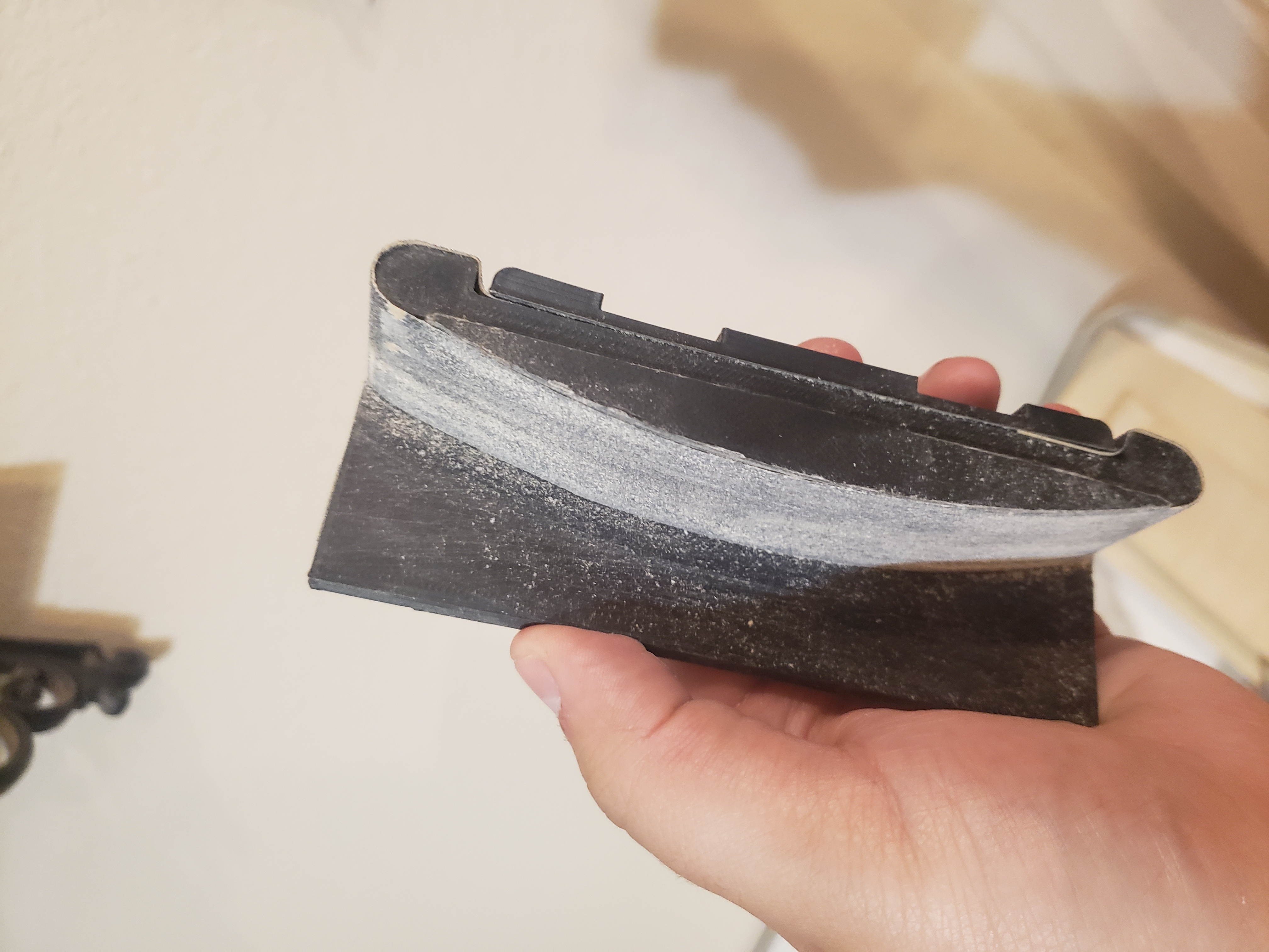 Curved Add-On for Right Angle Sanding Block