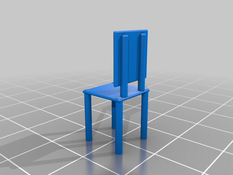 Chair for modern table