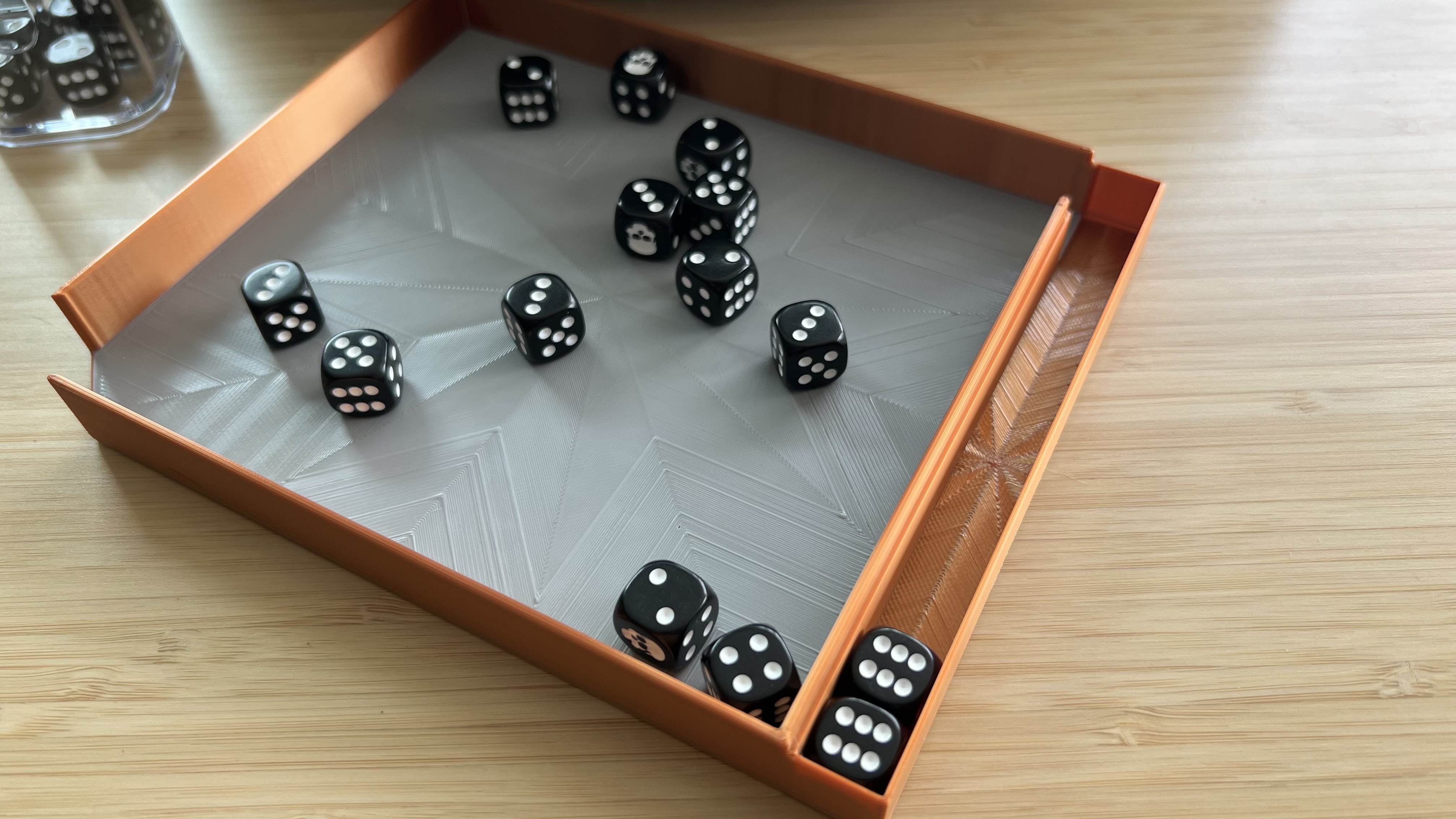 Warhammer Dice Rolling Tray by PhilO Download free STL model