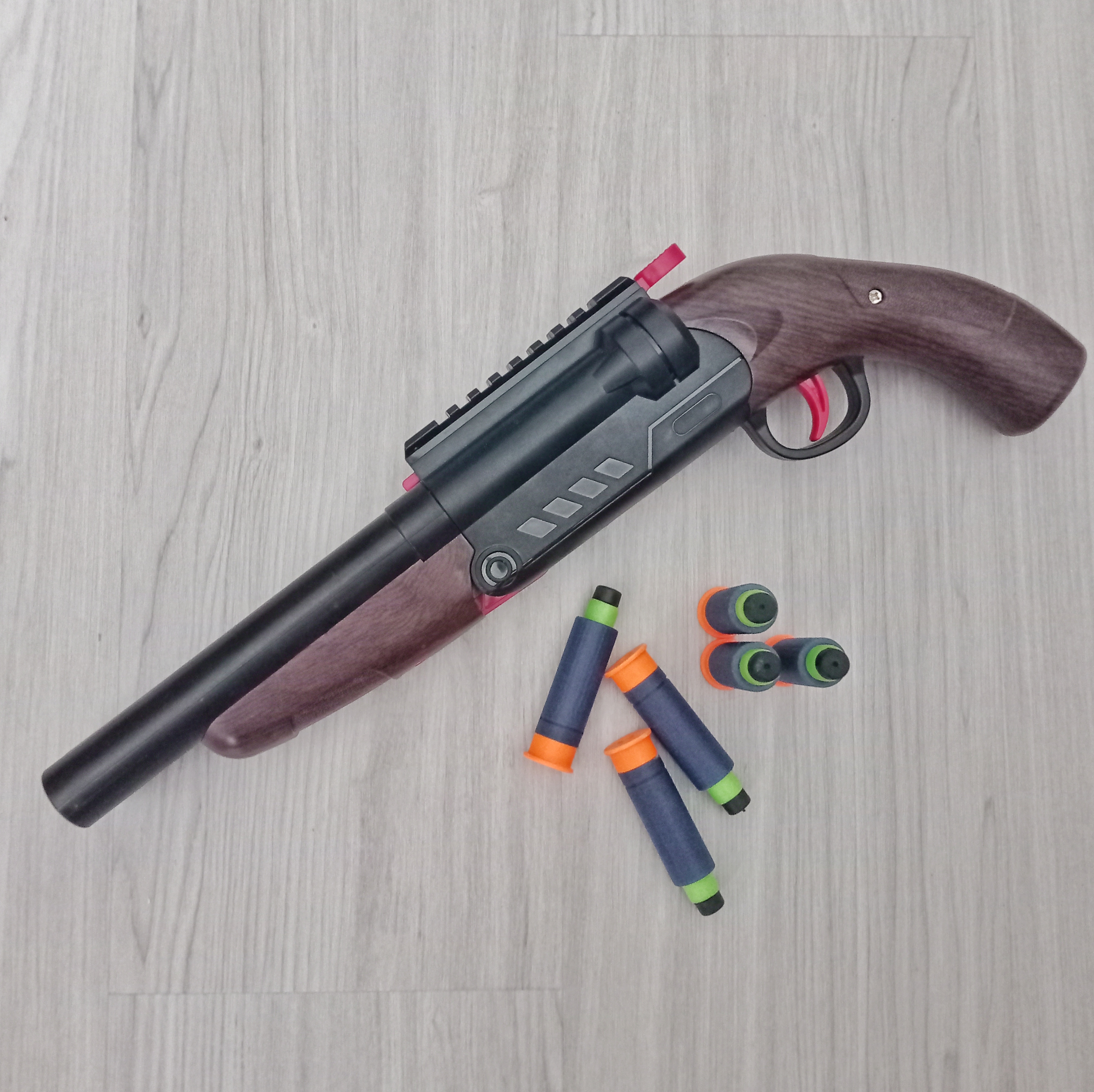 Off Brand Double Barrel Blaster Shells and Heat Shield