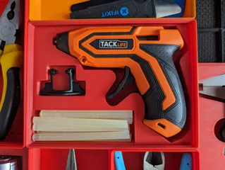 Gridfinity Tacklife PGG01B Glue Gun Holder