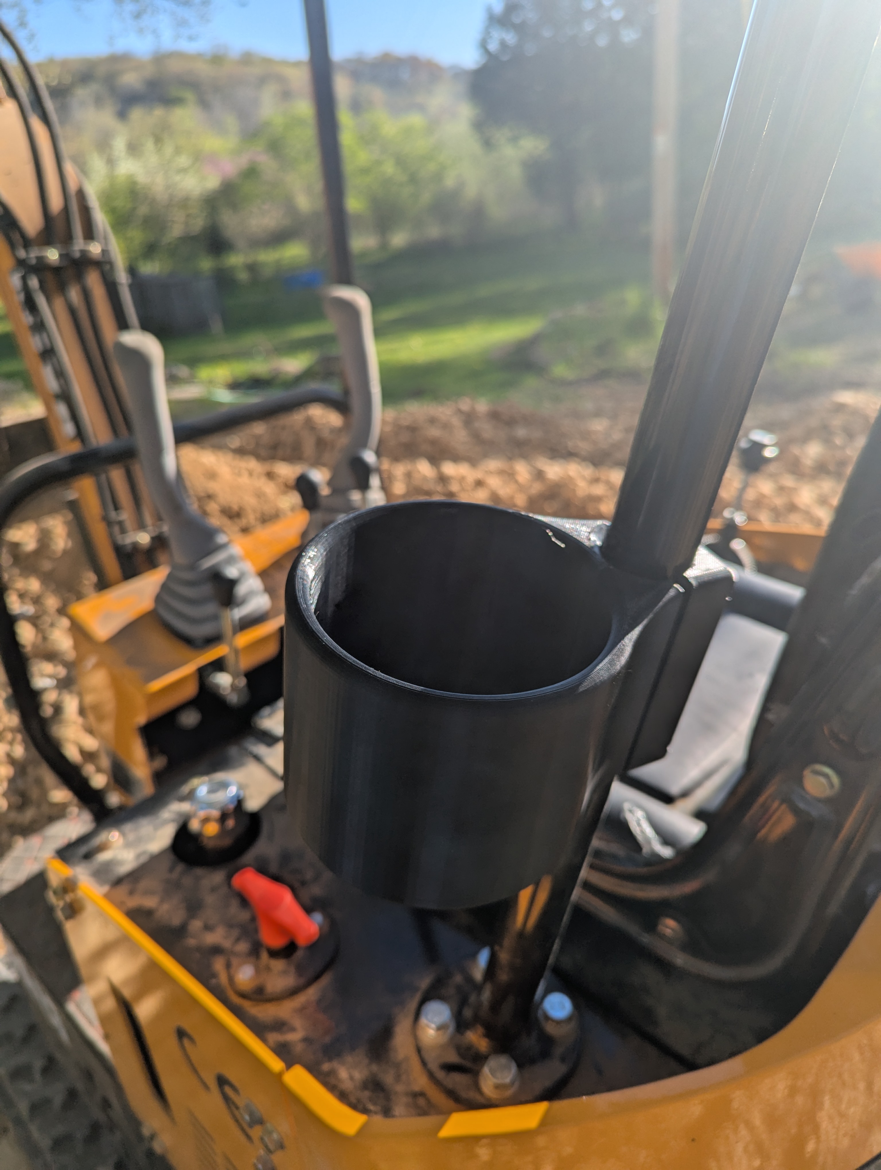 Mini Excavator Water Bottle Holder