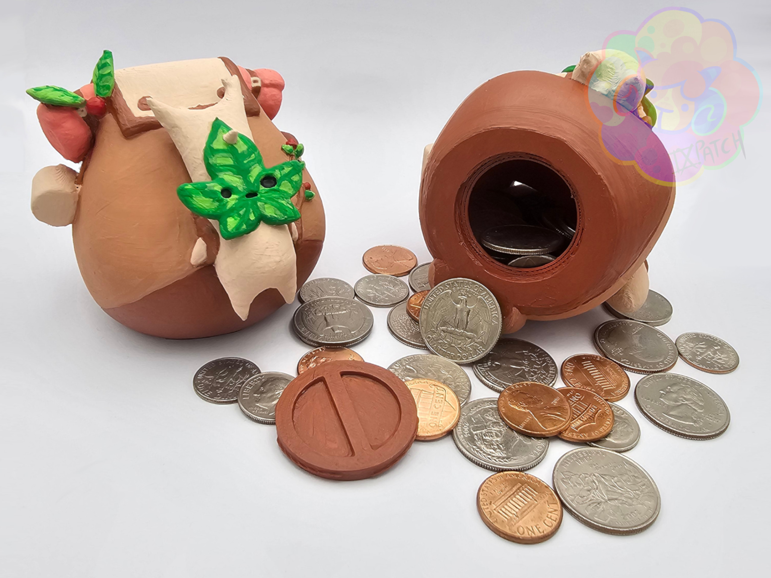 Korok Coin Bank (Zelda Tears of the Kingdom) por IXPatch | Descargar ...