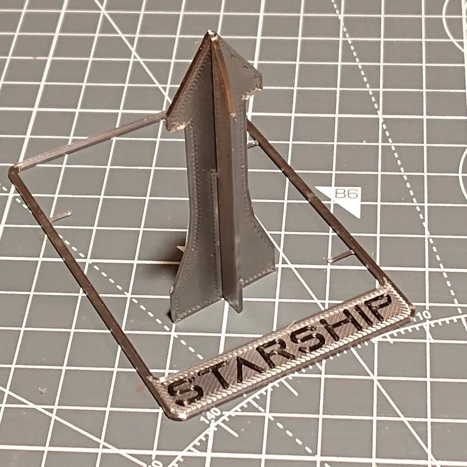 Starship kit card by Rakoon Design | Download free STL model ...
