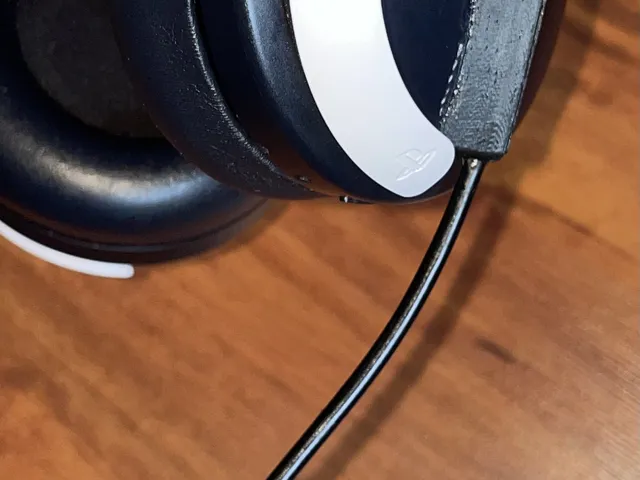 Sony Pulse 3D headphones - microphone mod (mic from SteelSeries Omen by HP)