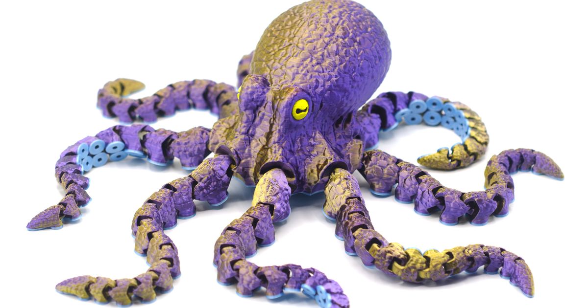 Octopus 2.0 by McGybeer | Printables Store