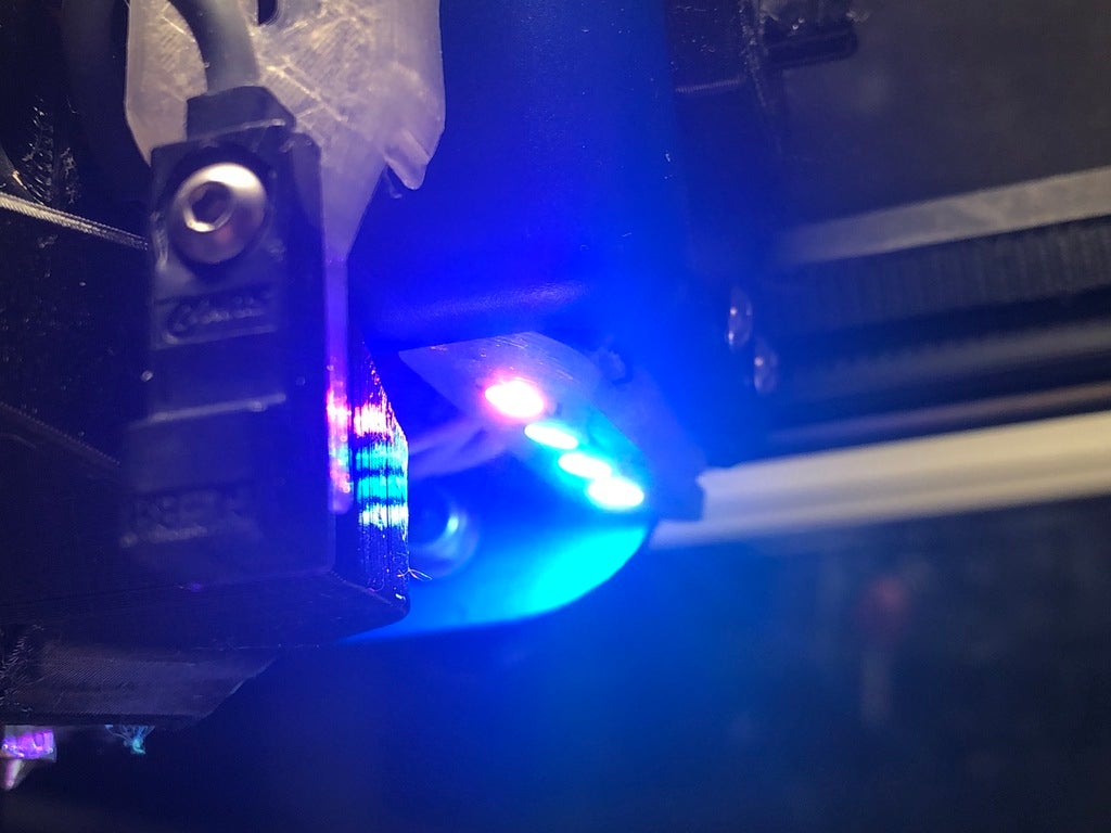 Hotend NeoPixel mod for Artillery Genius