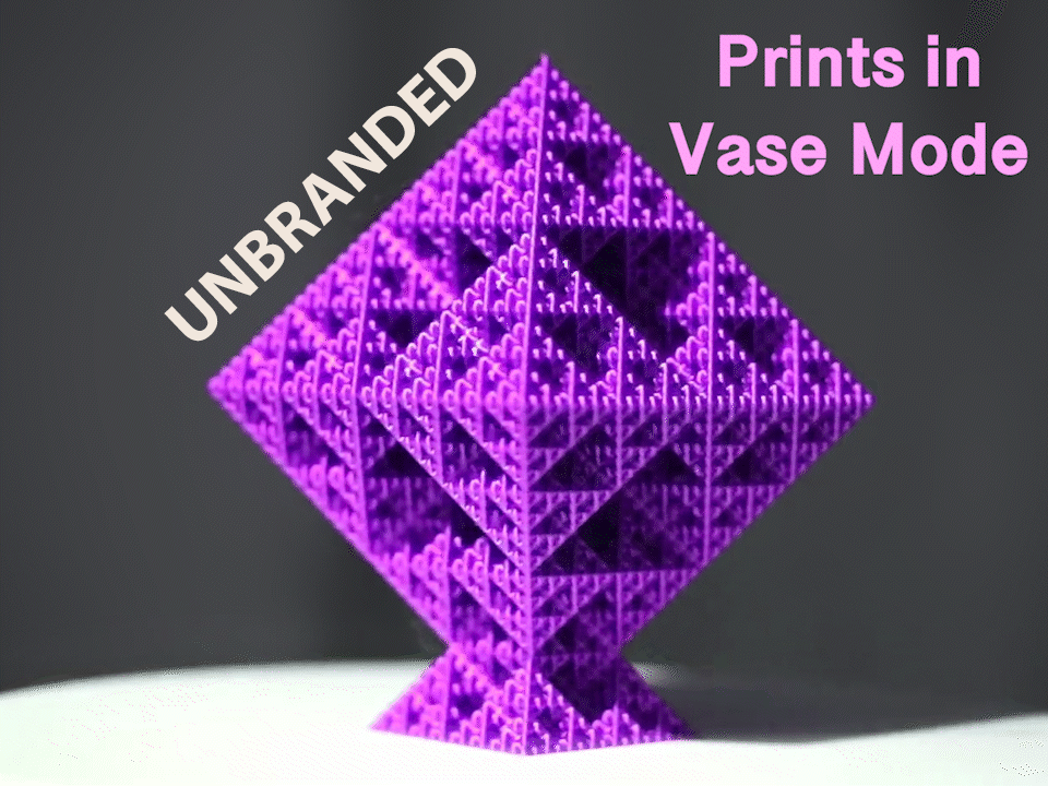 [UNBRANDED] Octahedroflake (with member-requested custom sizes)