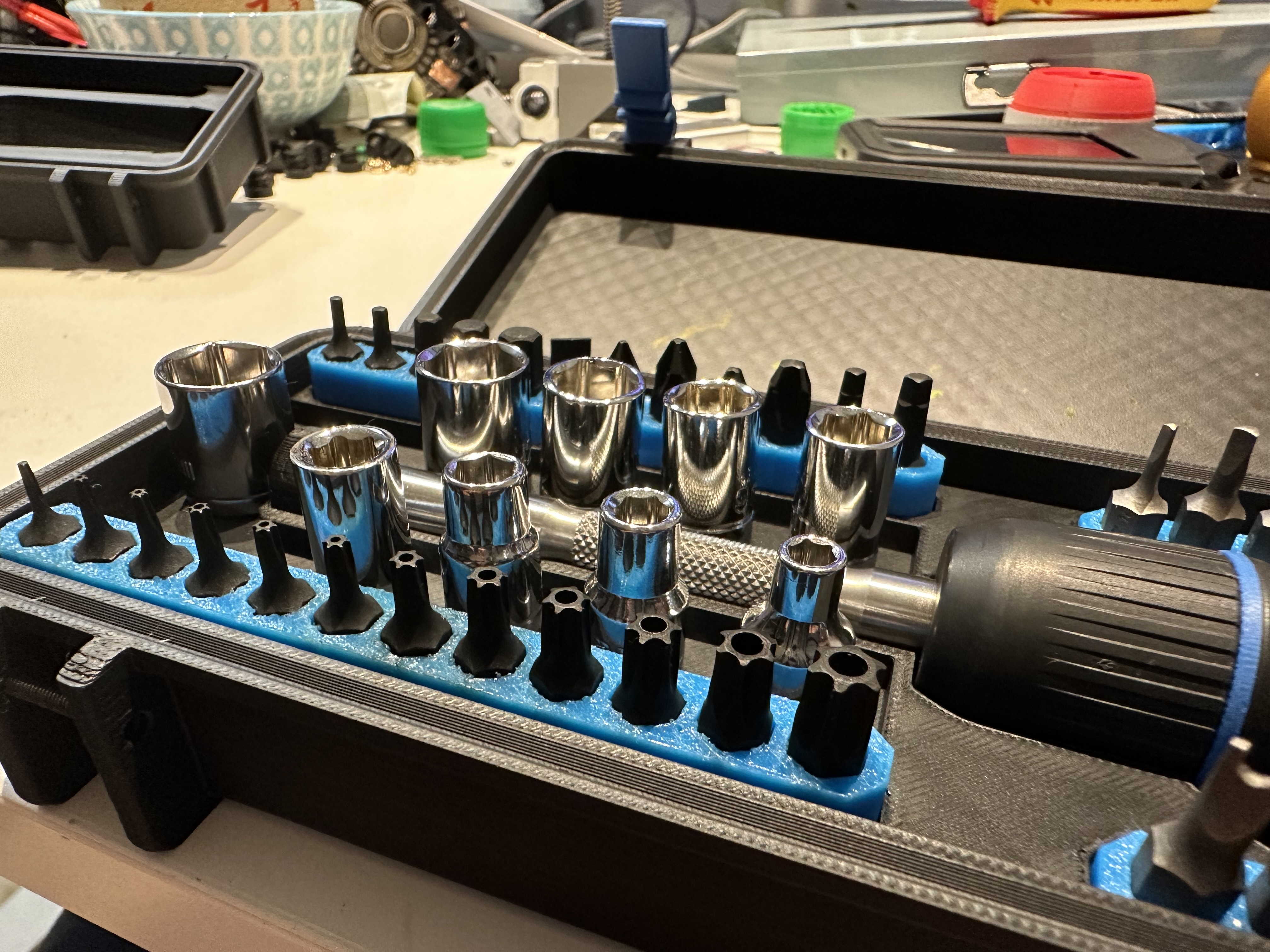 LTT Screwdriver Case with socket space 3D model thumbnail