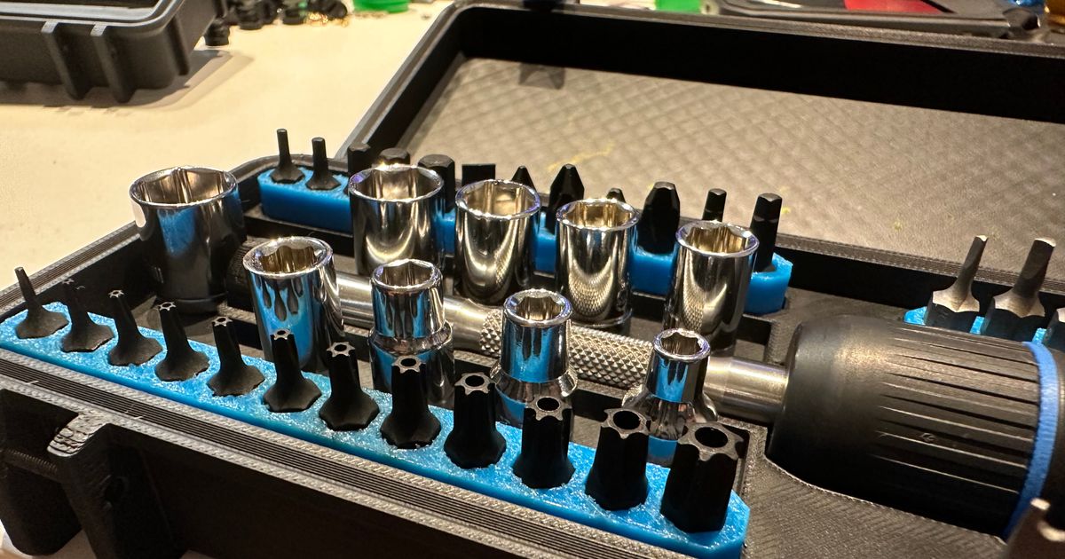 LTT Screwdriver Case with socket space by Kilian Herbst Download free