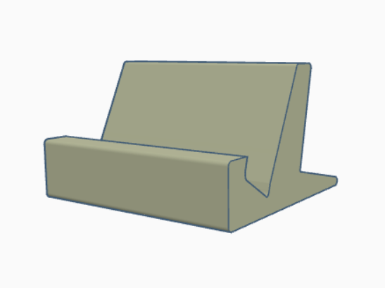 Simple Mobile Device Holder/Stand