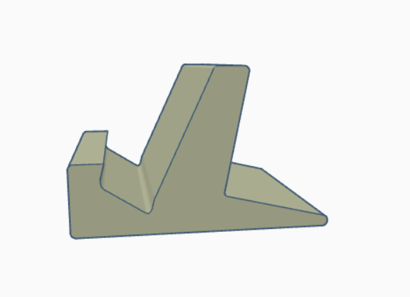 Miniatura 2 do modelo 3D Simple Mobile Device Holder/Stand