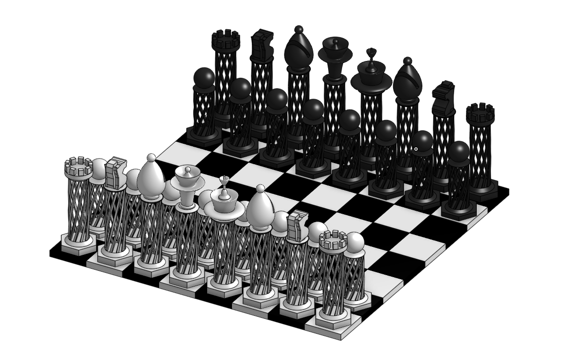 swirl chess set