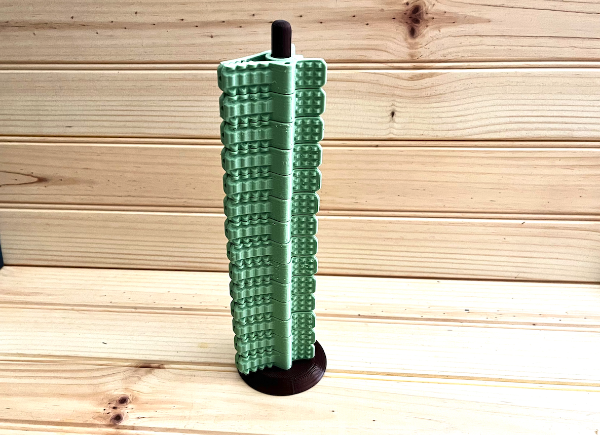 Stack Organizer for Crocodile Clips