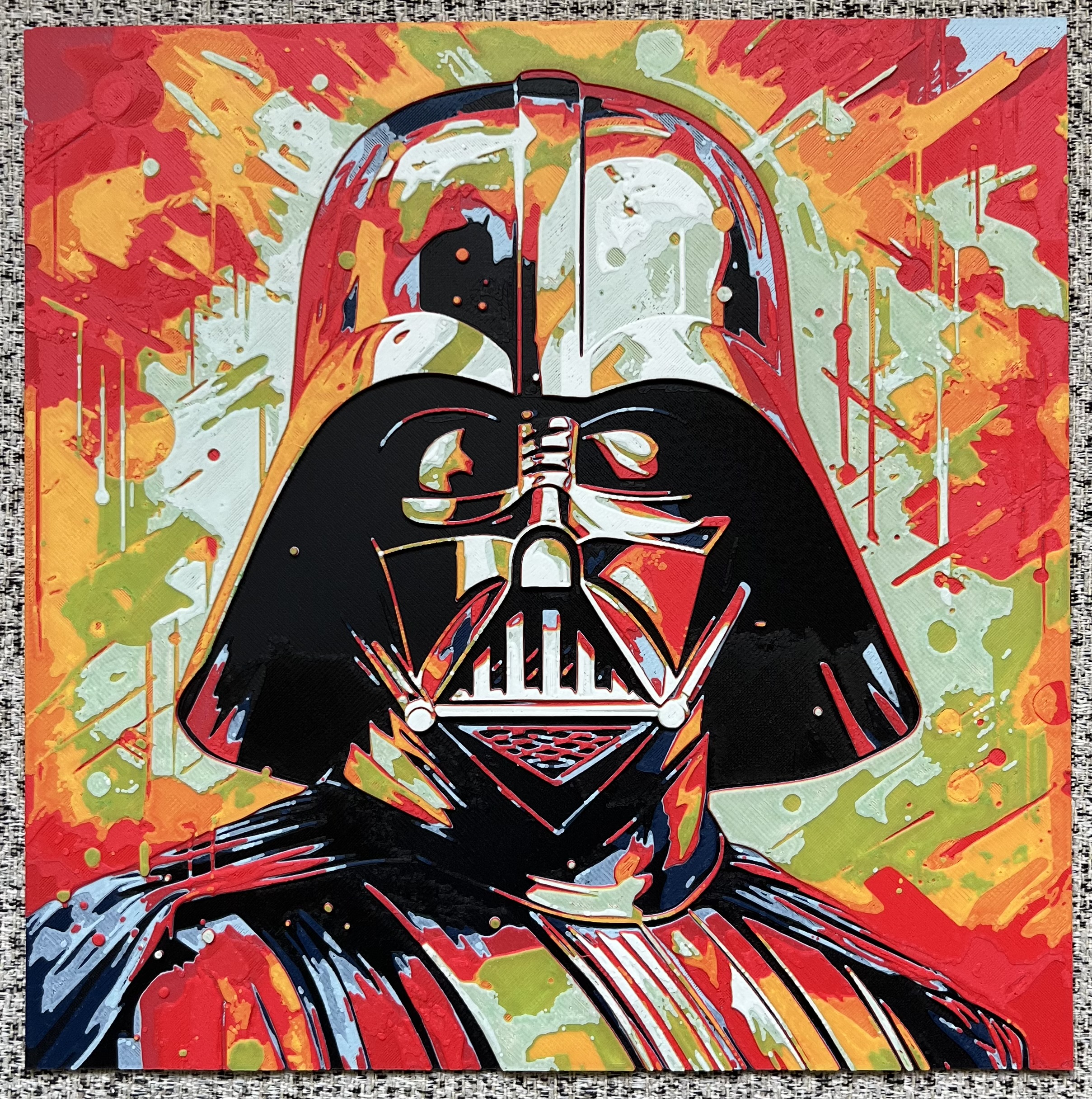 Darth Vader 'Pop Art' (Filament Painting)