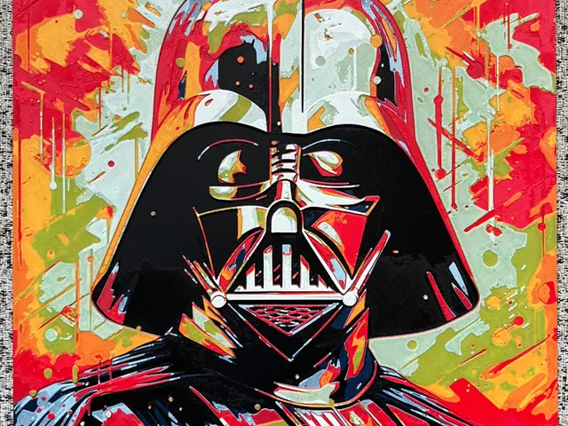 Darth Vader 'Pop Art' (Filament Painting)