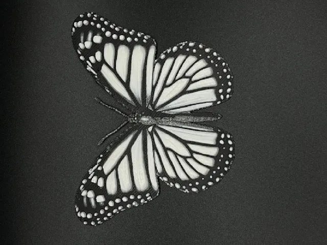 HueForge Monarch Butterfly